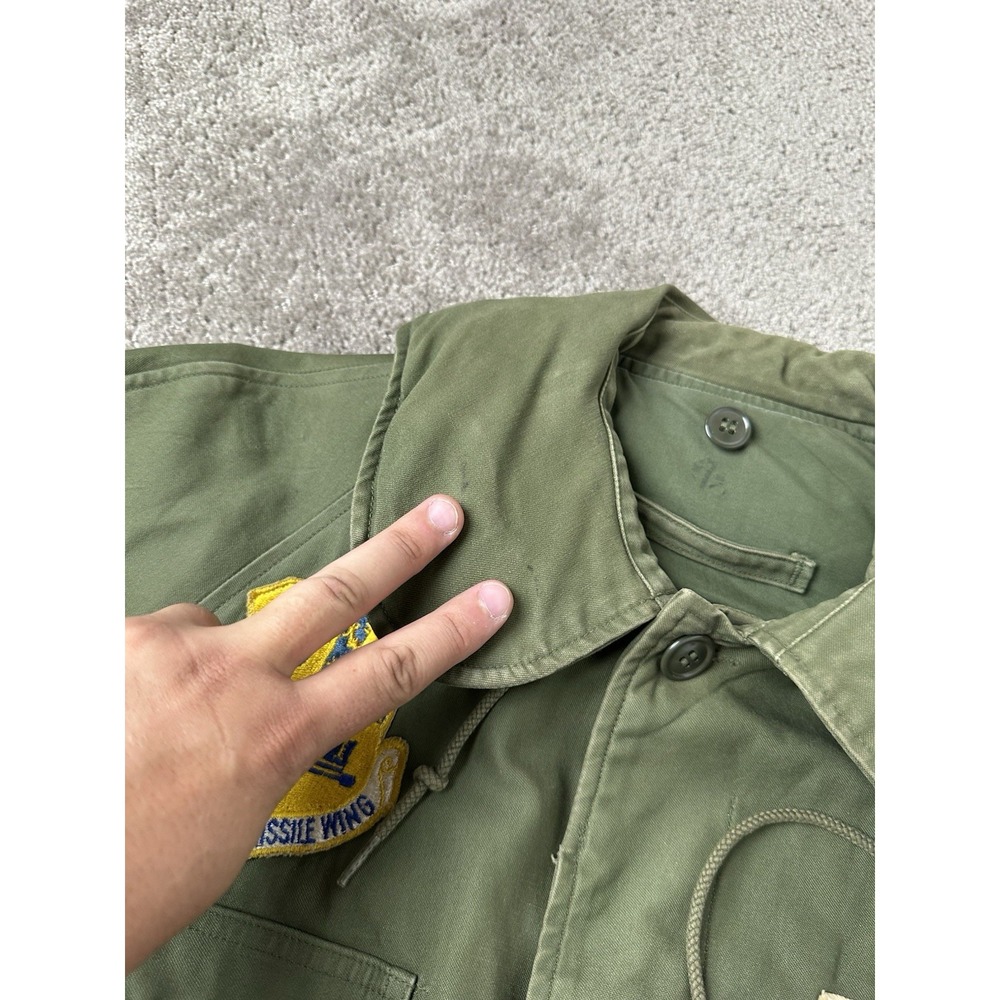 Vintage Mens Jacket JOHN OWNBEY CO. INC 1961 9 OZ OG-107 CARGO Army, Size M - Picture 13 of 16
